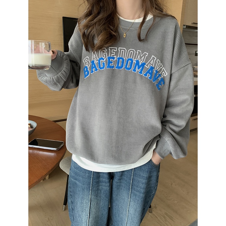 Áo Sweater nỉ nữ Cao cấp Hàn Quốc Áo Sweater nữ In hình Thu Đông Ulzzang Thời trang | BigBuy360 - bigbuy360.vn