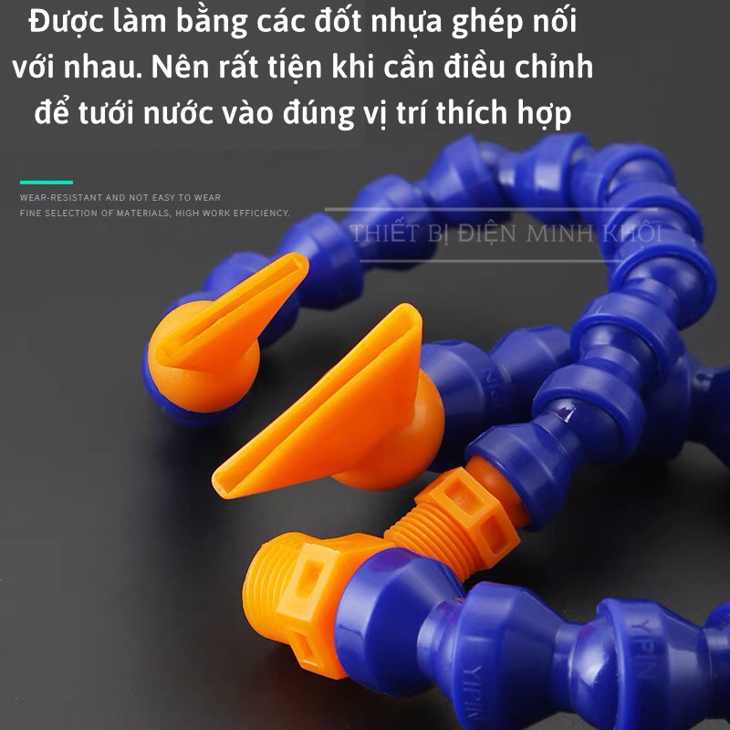 Vòi Tưới Nguội Làm Mát CNC, vòi tưới máy cắt máy hàn không khoá và có khoá