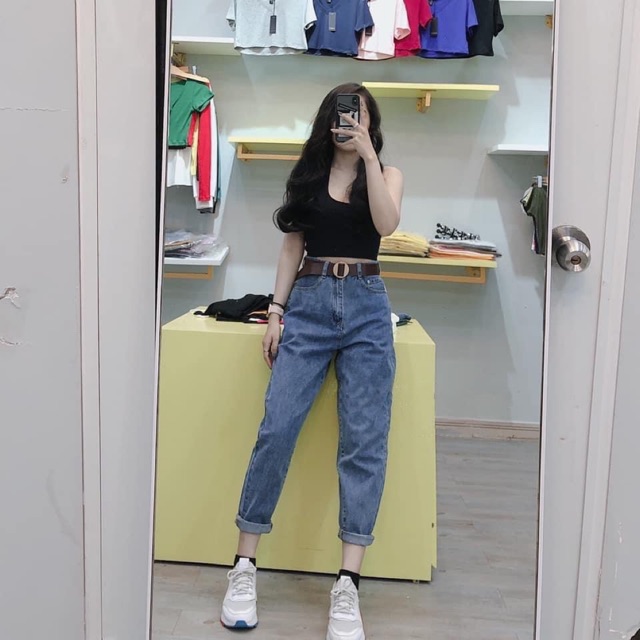 Quần baggy 2 cúc dành cho nữ