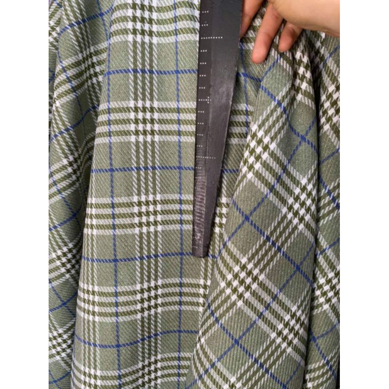 Vải dạ tex kẻ 2020