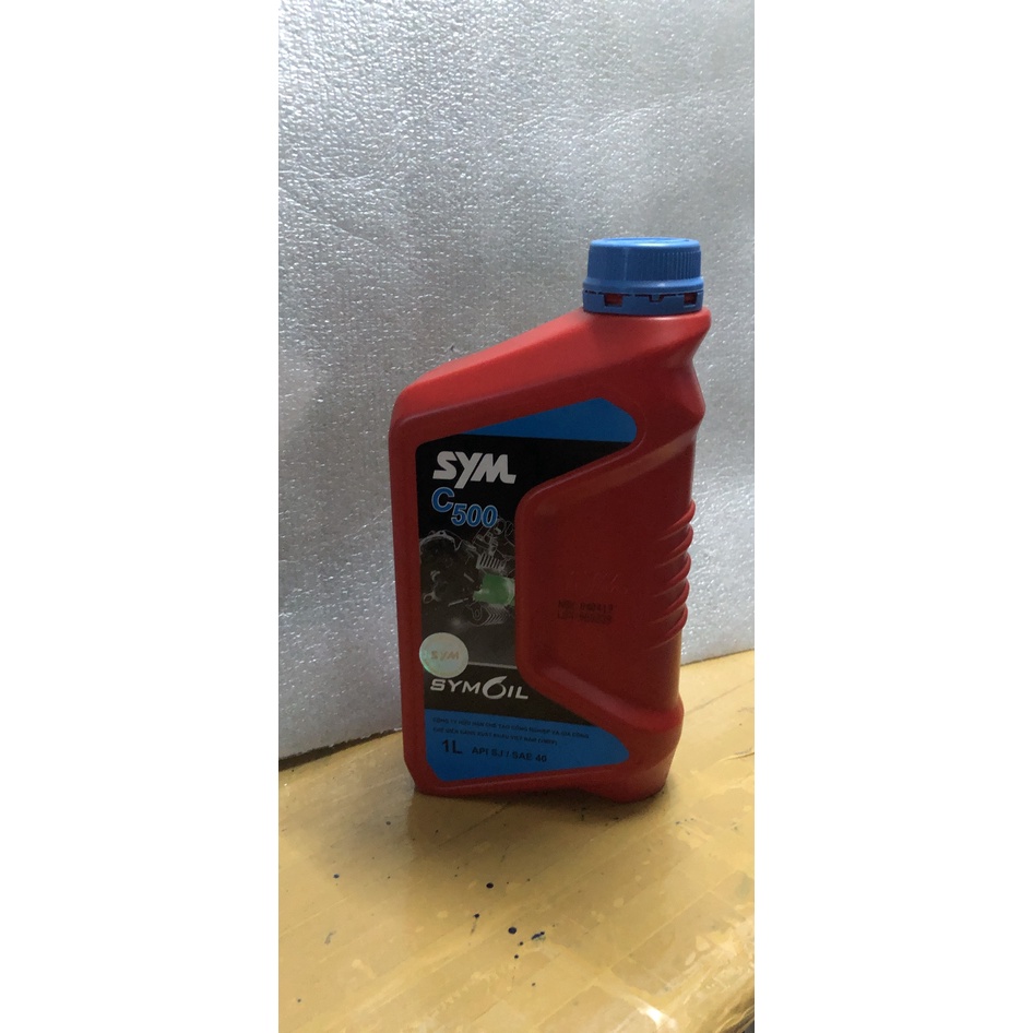 Nhớt xe số hãng SYM 1L, 0.8L