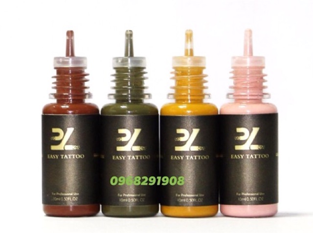 Mực phun xăm BL  đủ màu cơ bản
