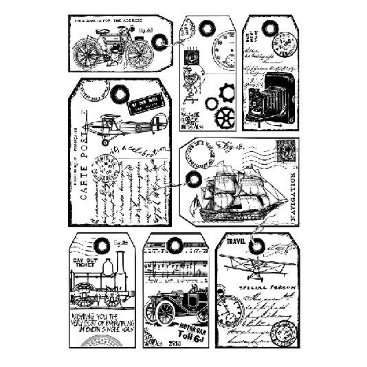 Con Dấu Silicone Trong Suốt Phong Cách Vintage Trang Trí Album Ảnh