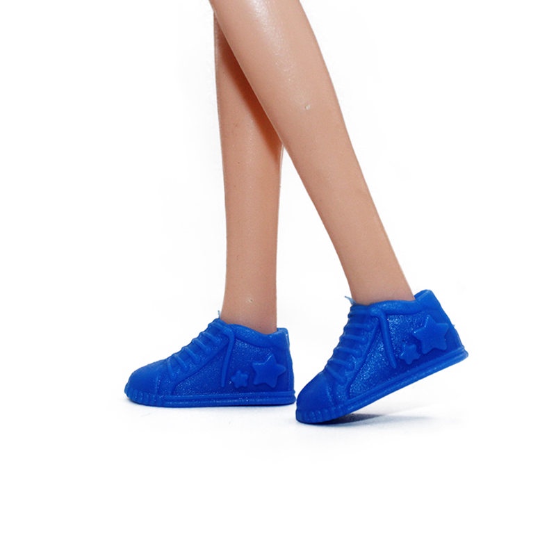 Giày Búp Bê barbie 30cm Đế Bằng Thiết Kế Dễ Thương