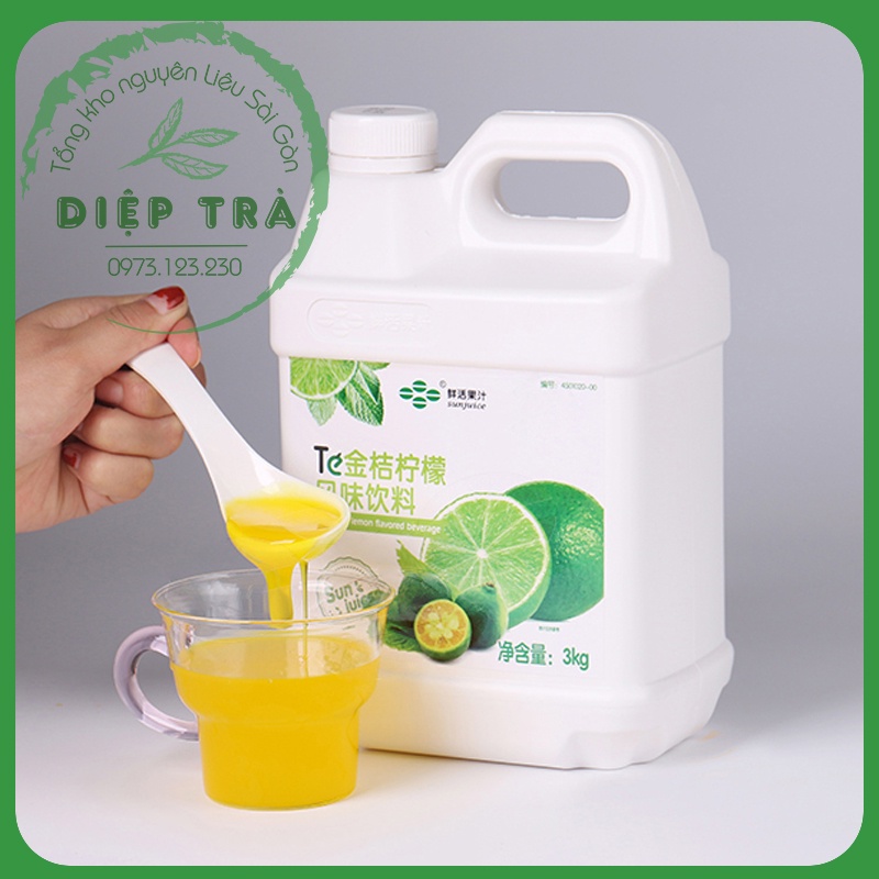 Siro TE 3kg các vị:Dưa Lưới, Bạc Hà, Xoài, Dâu, Đào, Vải, Việt Quất, Dưa Hấu, Mật Ong, Chanh Leo, Chanh Xanh, Chanh Quất