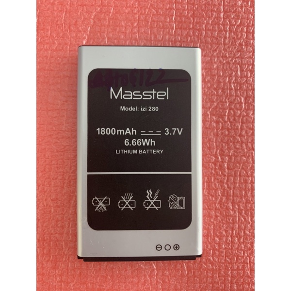 Pin Masstel izi208 / izi280 chính hãng mới 100%