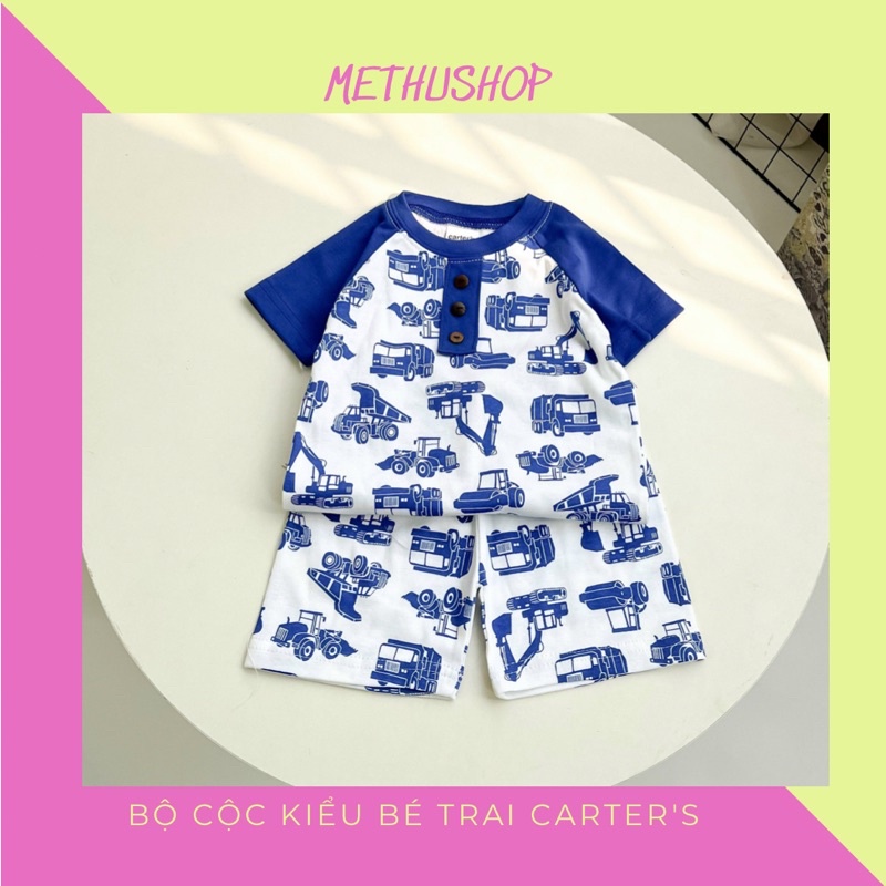 Bộ cộc kiểu bé trai carter's 2-7 tuổi