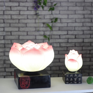 đèn hoa sen để bàn trang trí