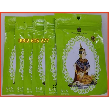 [CHÍNH HÃNG]  miếng Dán Đuổi Muỗi Thái Lan Gold Princess