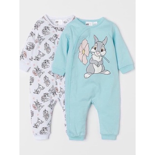 Body cotton H&M xuất dư sz 0-24m
