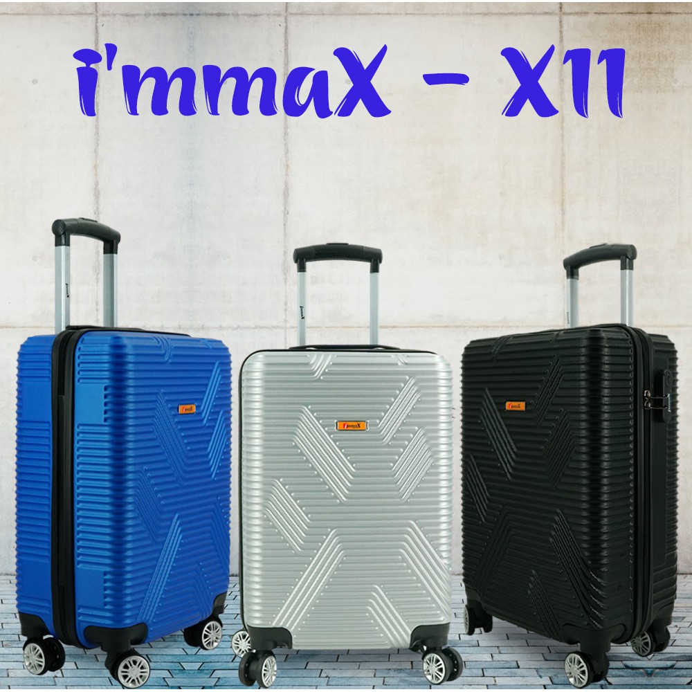 [Mã MABRGMV4 giảm 15% đơn 99k tối đa 30k] Vali nhựa du lịch immaX X11 size 24inch ký gửi hành lý
