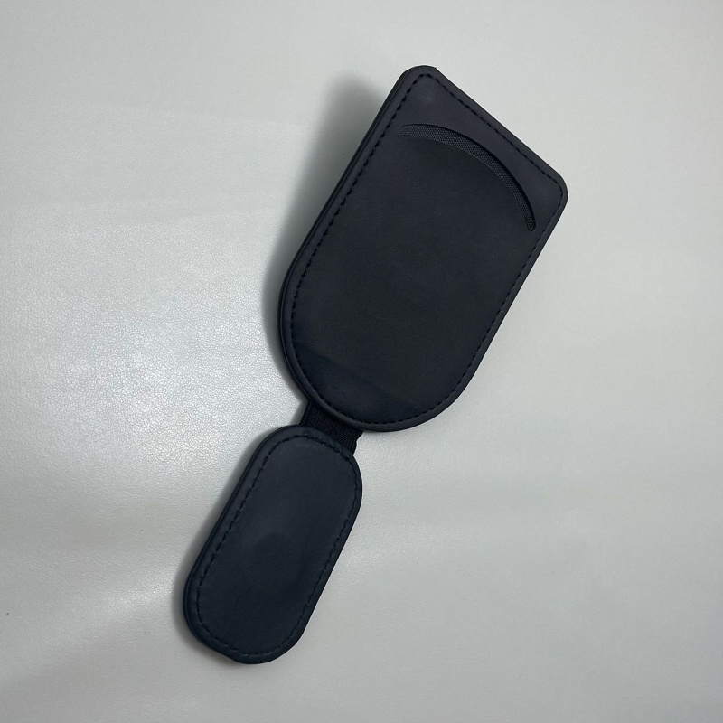 Flgo Kẹp Gắn Tấm Che Nắng Xe Hơi Màu Đen Tiện Dụng