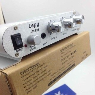 [5🌟][FREESHIP-150K] BỘ AMPLY MINI 12v LEPY LP-838 TẶNG KÈM NGUỒN [SALE]