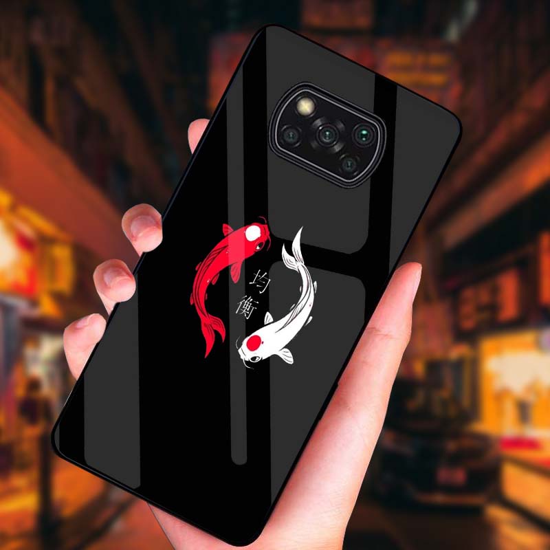 Ốp Lưng XIAOMI POCO X3 NFC, X3 Pro, M3  Mặt kính cường lực Cao Cấp, Sang Trọng thiết kế Độc Quyền