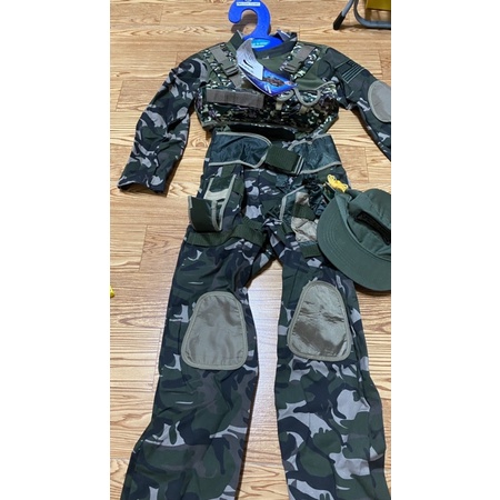Trang phục lính Mỹ hoá trang Halloween cho bé 7-8t