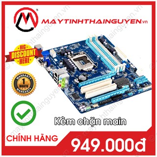 ✅Bo mạch chủ GA- B75 M-D3H 4 khe RAM, 8 chân PIN CPU - Main Giga B75 M D3H 4 khe RAM [KHÔNG KÈM CHẶN MAIN] (Qua sử dụng)