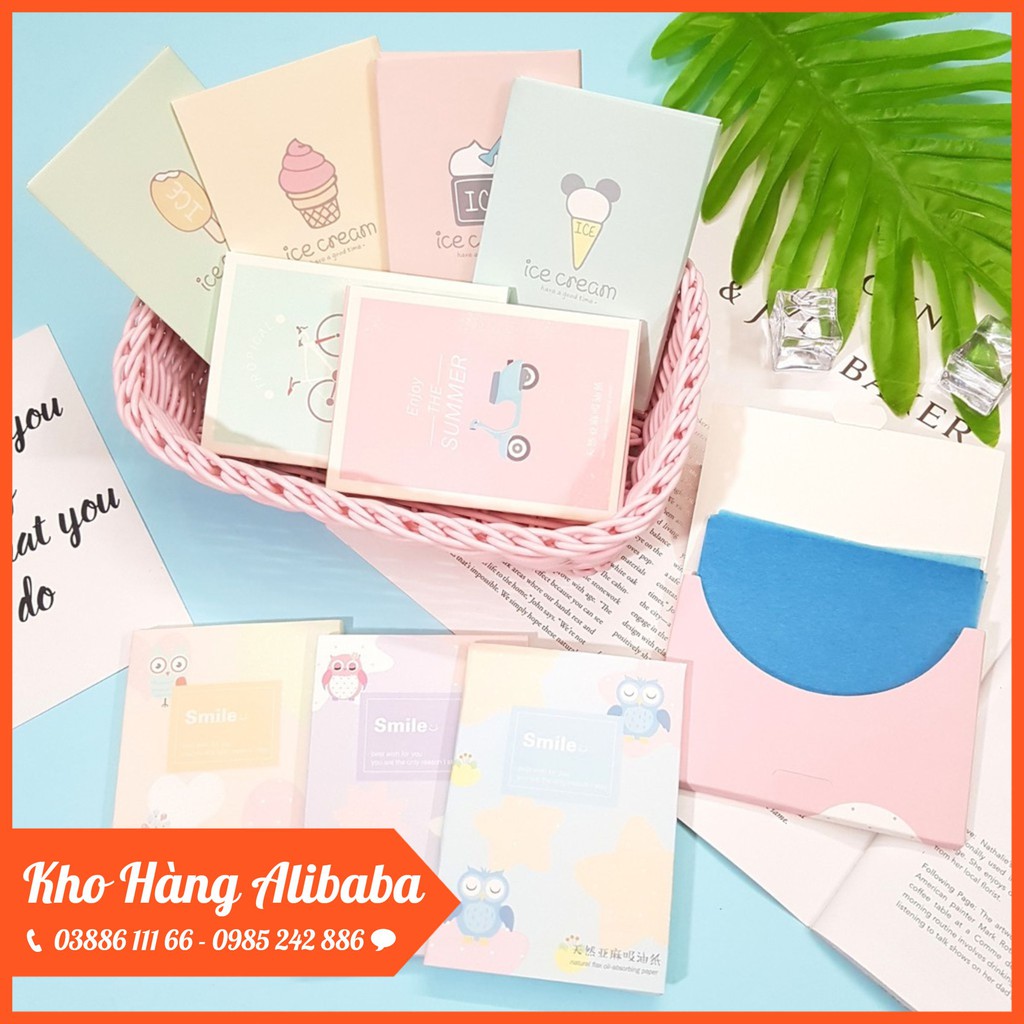 Gói 50 Miếng Giấy Thấm Dầu Tiện Lợi #47