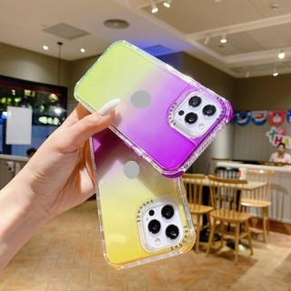 Ốp lưng Tpu Chống Sốc Màu Gradient Cho Iphone 11 12 13 Pro Max Xs Max Xr X 6 7 8 Plus 12 Pro Max Ốp Điện Thoại iPhone