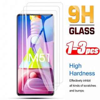 Kính cường lực Samsung M51 (Chuẩn 9H Trong Suốt, Không Full)