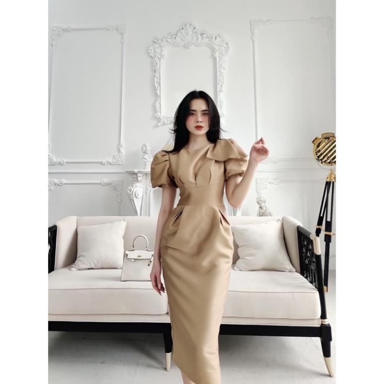 ⚡️⚡️VÁY TAFFA HÀN NƠ CHÉO TAY ĐỒNG SANG CHẢNH