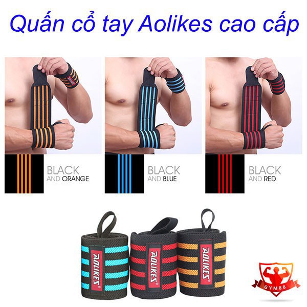 Dây quấn bảo vệ cổ tay chính Hãng Aolikes