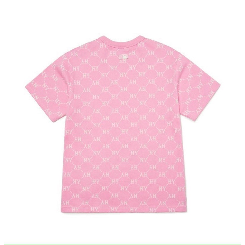 Áo MLB Nữ Màu Hồng Siêu Xinh Chất Liệu Cotton Hàng Xuất Dư Full Tag