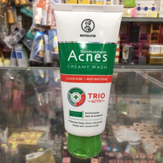 SỮA RỬA MẶT NGĂN NGỪA MỤN ACNES CLEAR ACNE & ANTI-BACTERIA 100G