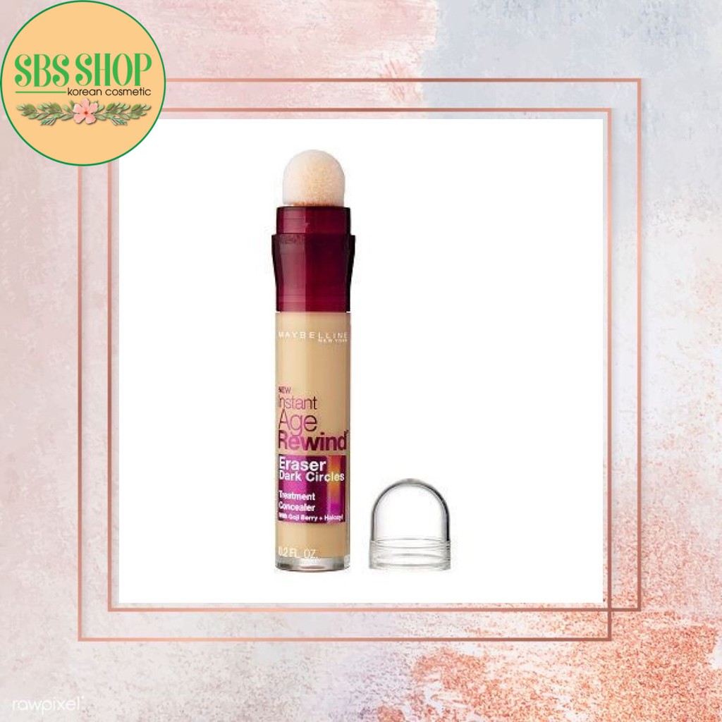 Bút cushion che khuyết điểm giảm quầng thâm Maybelline Instant Age Rewind 6ml