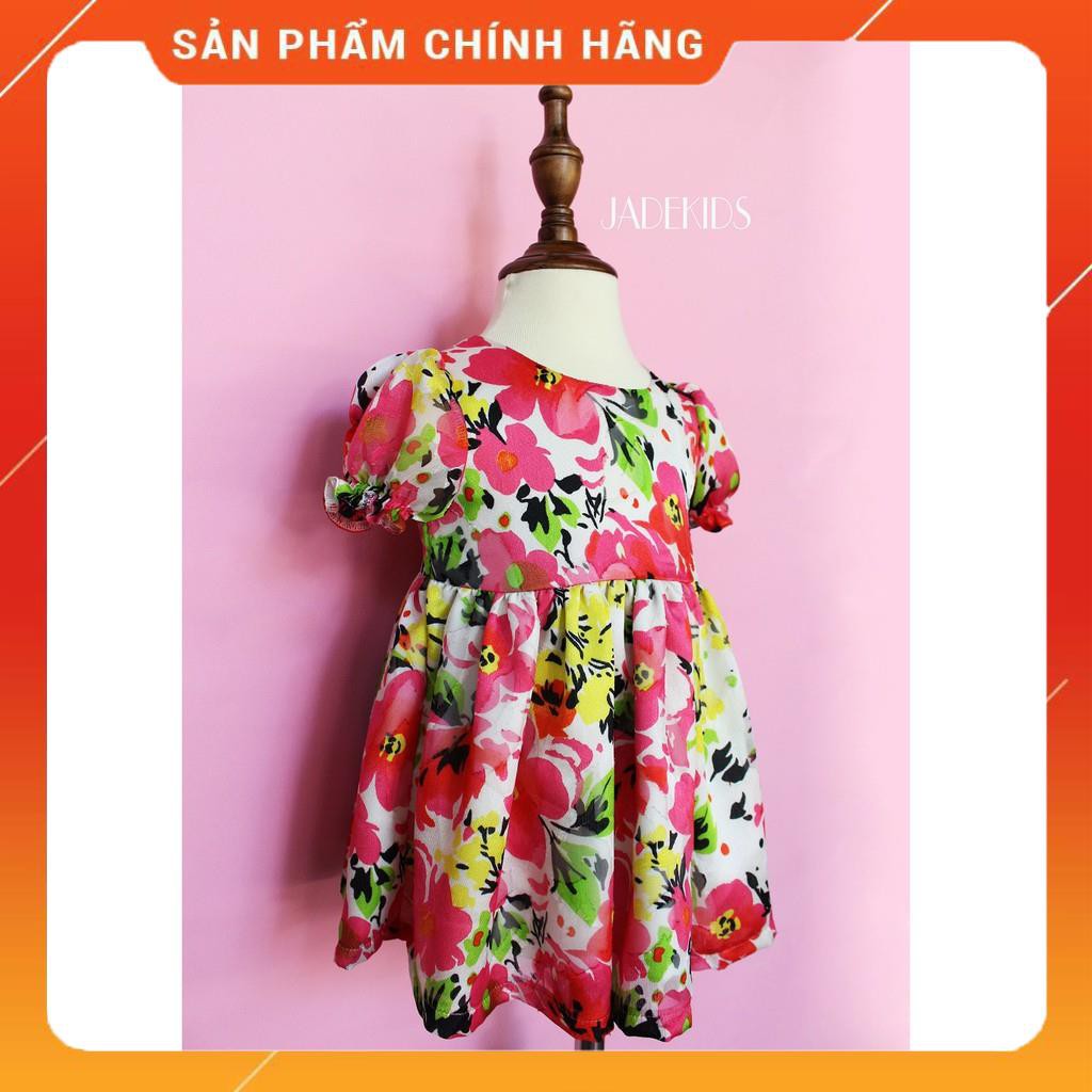 Váy bé gái, Đầm bé gái Váy hoa tulip xinh cho bé
