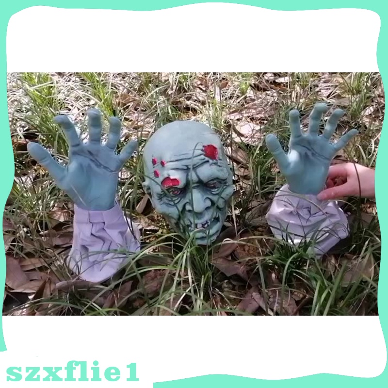 [🔥Hot Sale🔥] Scary Garden Zombie Decoration Horrible Outdoor Lawn Severed Spooky Ornament