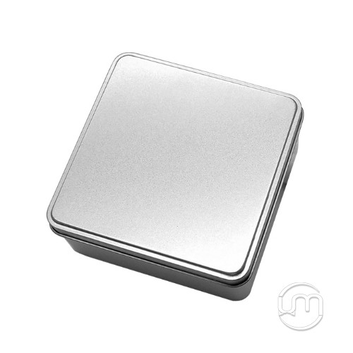 12*12*5cm- Hộp thiếc vuông