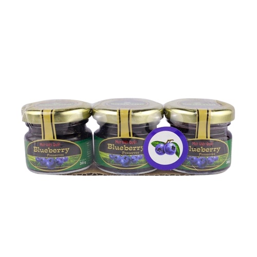 Mứt Trái Cây Golden Farm Lốc 3 Hũ 30g ( Việt Quất/ Dâu/ Phúc Bồn Tử/ Cam)