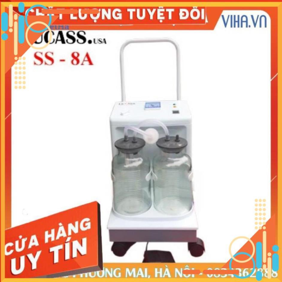 [FREE SHIP - SIÊU SALE] Máy hút dịch mũi, đờm 2 bình Lucass SS-8A cho phòng khám, bệnh viện