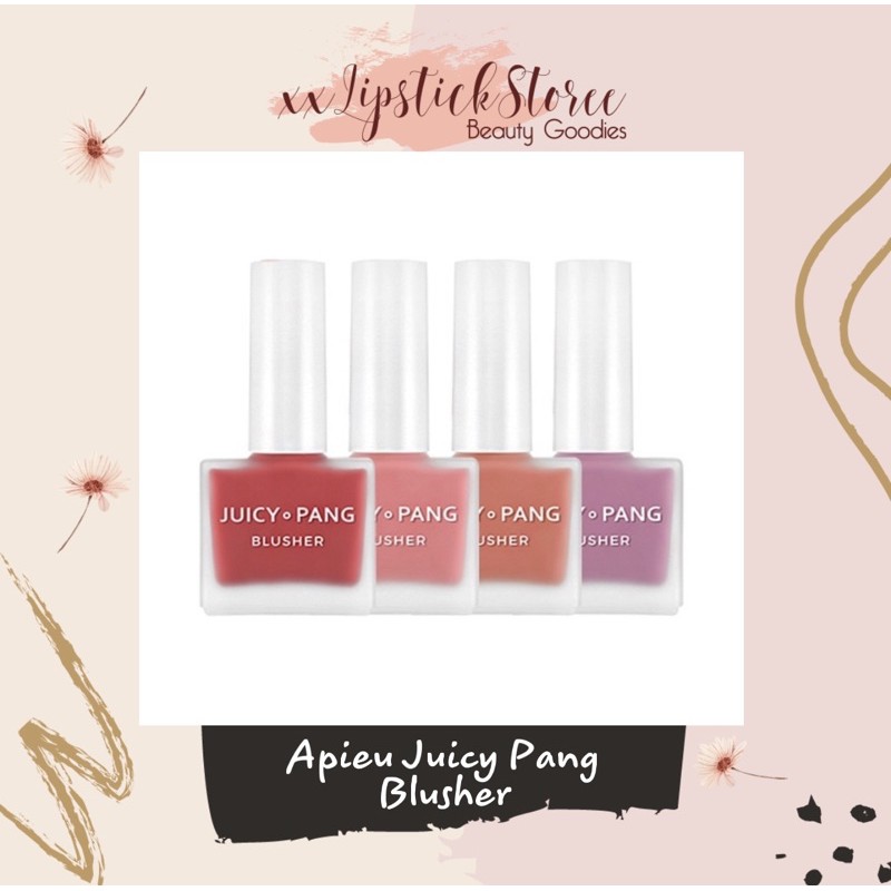 Má hồng Apieu Juicy Pang Blusher