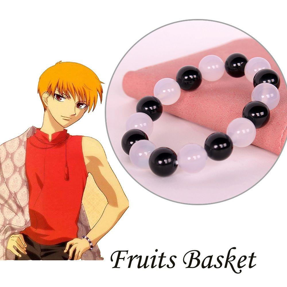 Vòng Tay Hóa Trang Nhân Vật Anime Honda Tooru Soma Kyo Màu Trắng Đỏ Cho Nam Và Nữ