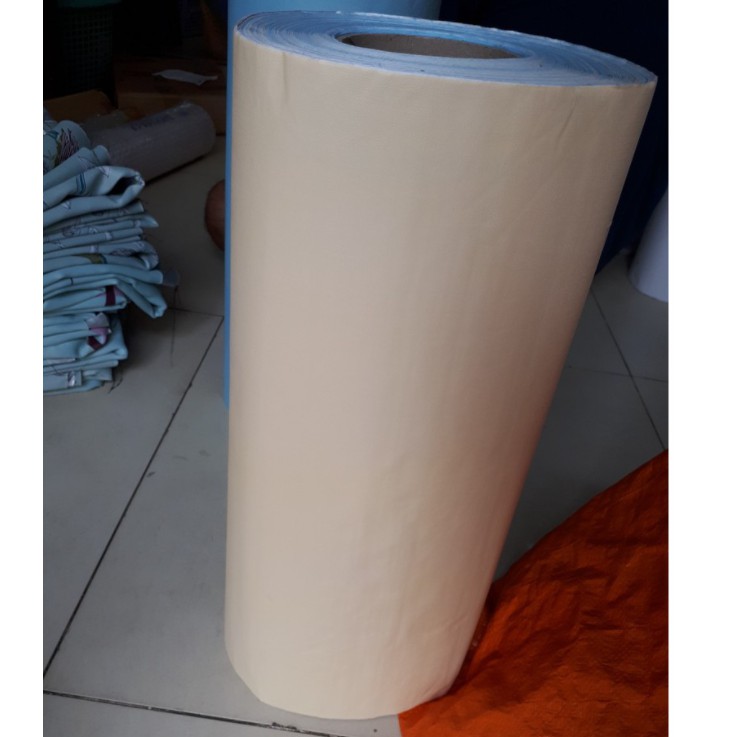 Cuộn 10m giấy dán tường VÀNG NÂU khổ rộng 45cm