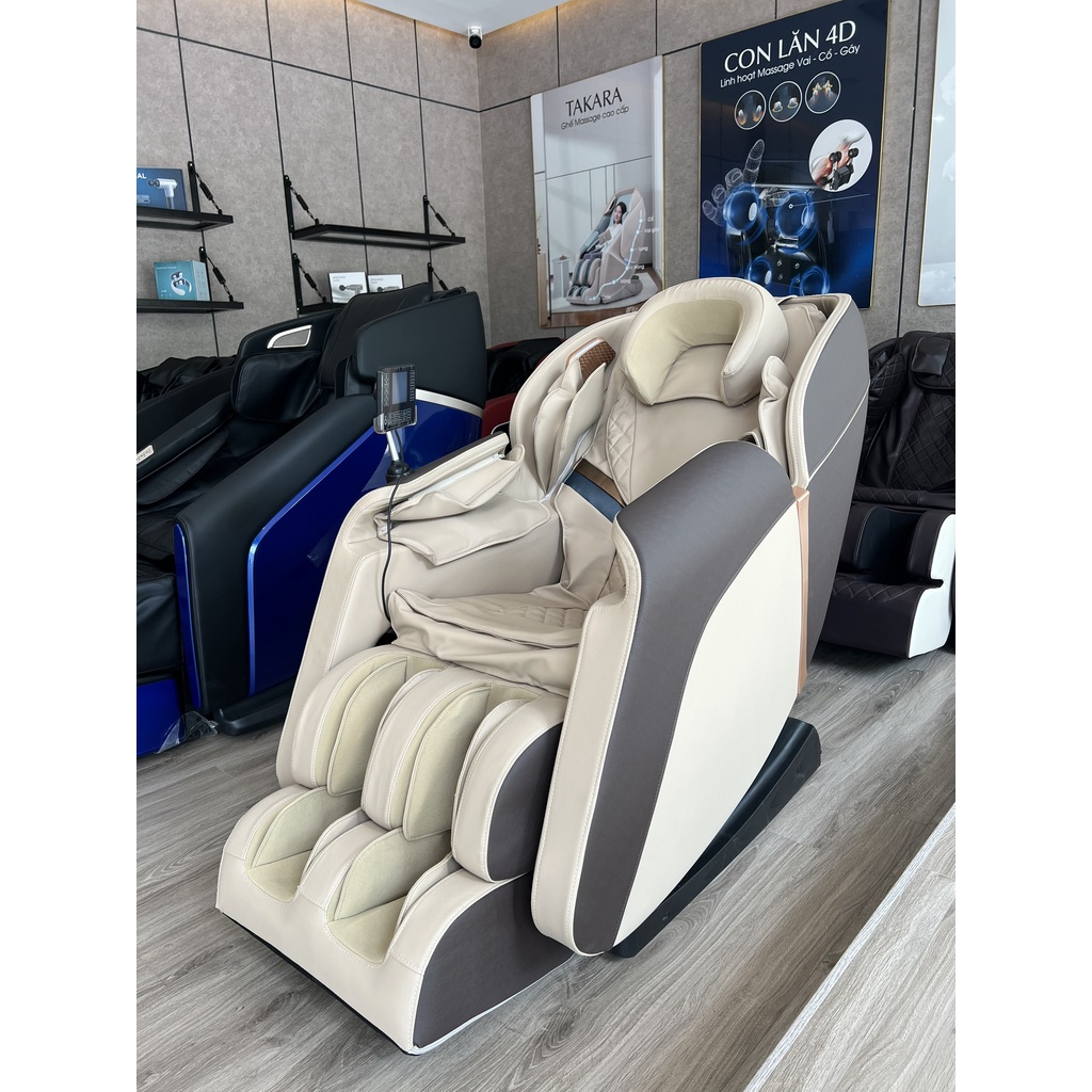 Ghế Massage Toàn Thân Takara K6, Với Con Lăn Mông Và Trục Cơ Sở Kéo Dài - Ruby group