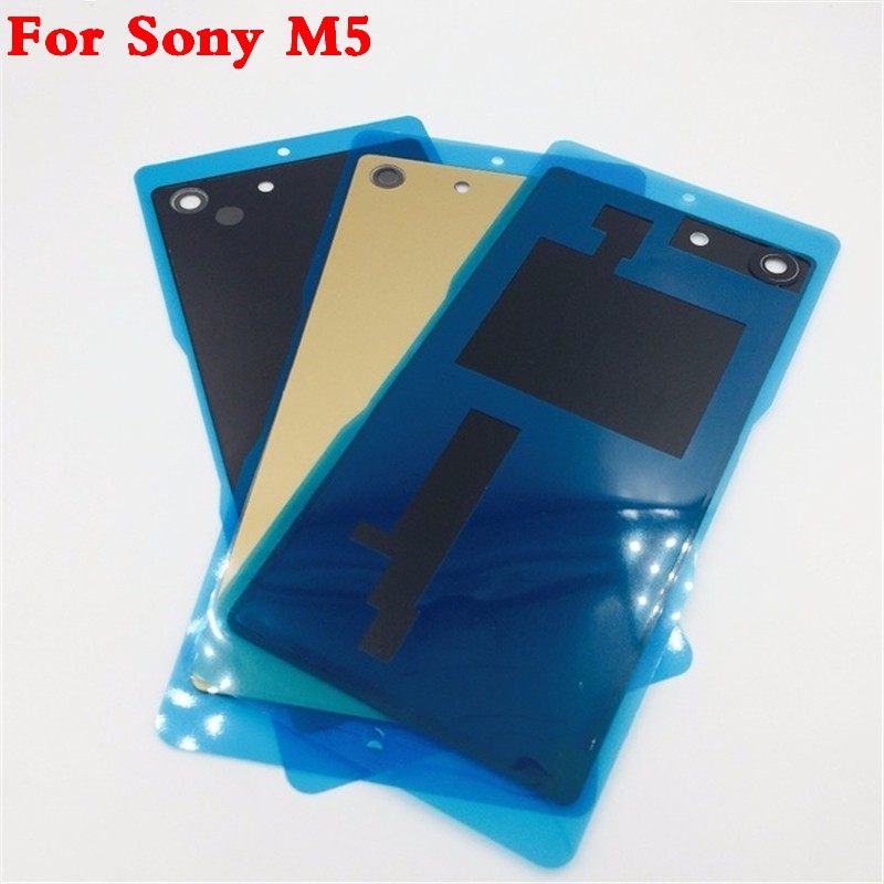 Nắp Lưng Điện Thoại Bằng Kính Thay Thế Chuyên Dụng Cho Sony Xperia M5 E5603 E5633