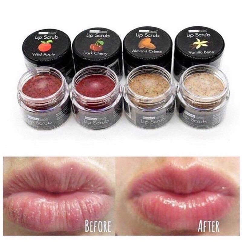 Tẩy Da Chết Môi Lip Scrub 10.5g, Làm Sạch Môi Hiệu Quả Từ Thiên Nhiên Bảo Vệ Môi