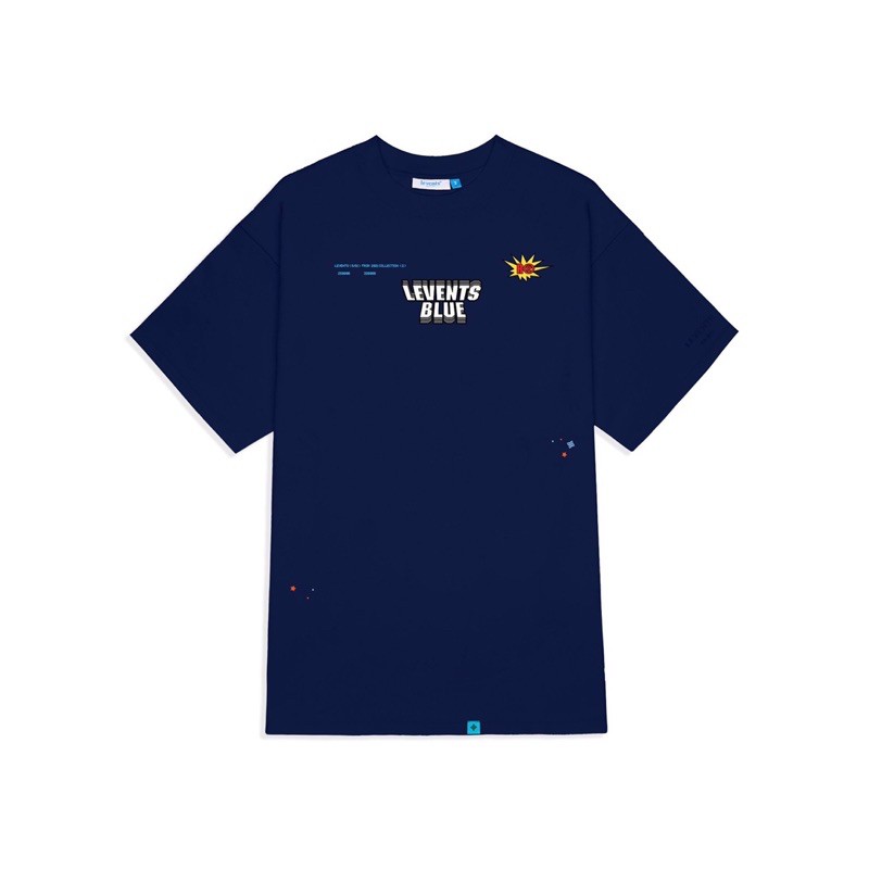 LEVENTS® SPACE TEE / DARK BLUE & WHITE | BigBuy360 - bigbuy360.vn
