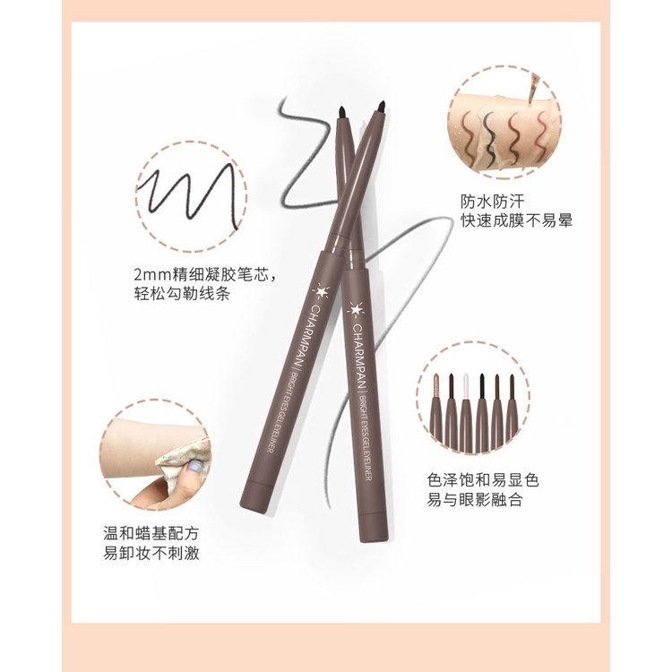 [Hàng mới về] Bút kẻ mắt CHARMPAN bắt sáng lấp lánh dạng lỏng mềm mịn như tơ lụa  Nội Địa Trung | BigBuy360 - bigbuy360.vn