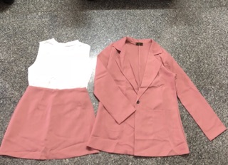 Gv- sét vest 3 món- còn màu cam