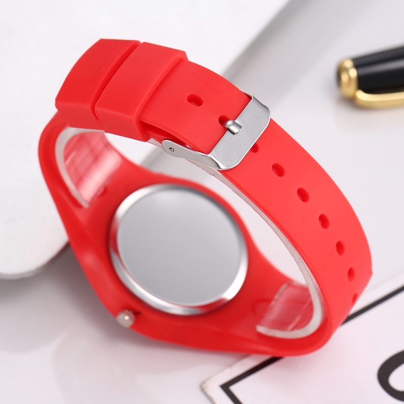 Đồng Hồ Quartz Dây Silicone Thời Trang 2023