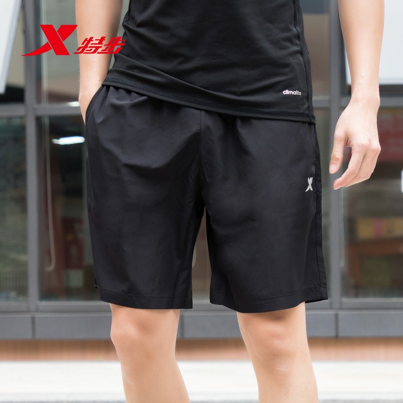 Summer New Men Casual Sports Beach Shorts Xtep sports pants, shorts tide male thin section quick-drying running loose trousers summertime fitness men basketball 5 minutes of pants