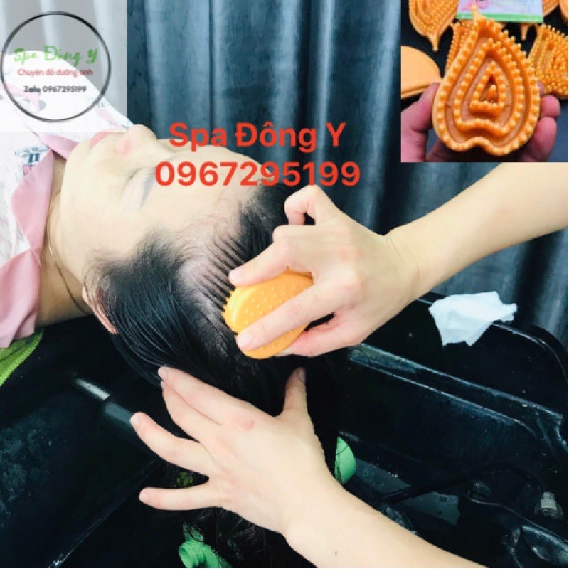 [ LƯỢC GỘI DƯỠNG SINH- ĐẦU ẤN HUYỆT VAI GÁY] Lược chải thông kinh lạc đầu, chải vai cổ gáy, sạch gầu, lưu thông...