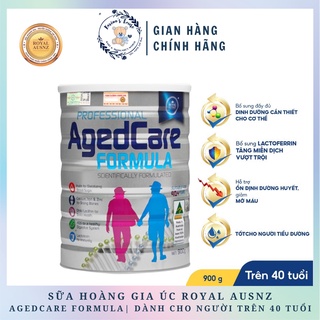 Sữa Bột Hoàng Gia Úc AGED CARE FORMULA Bổ Sung Dinh Dưỡng Cho Người Trên 40 Tuổi 900g