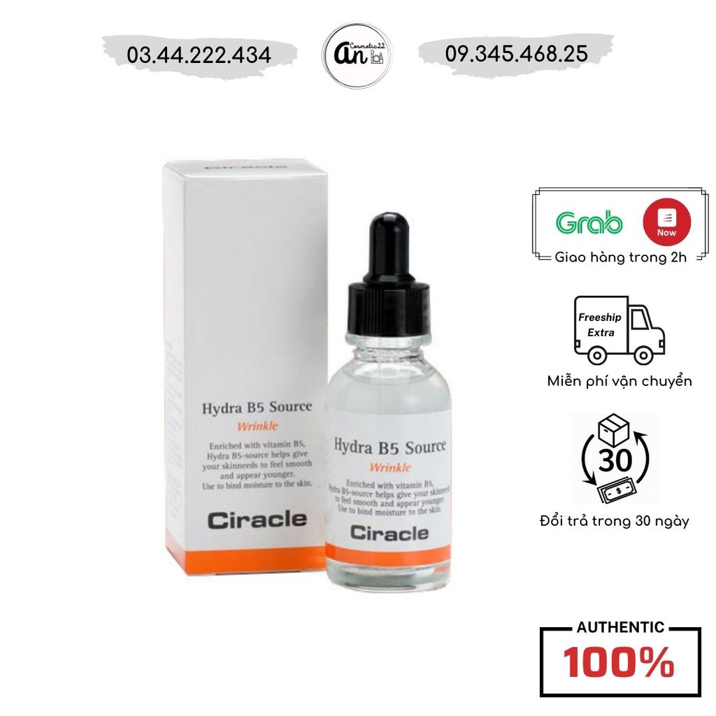 Serum Ciracle Hydre B5 Source Wrinkle – Tinh Chất Dưỡng Sáng Da, Chống Lão Hoá