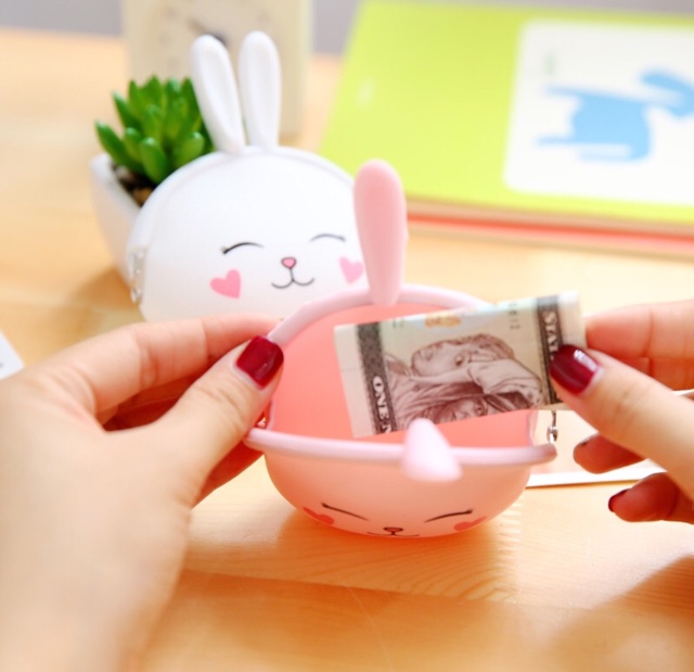 Bóp silicon bé thỏ