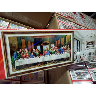 tranh đính đá bữa tiệc li 13 ông thánh tông đồ khổ lớn 200*102cm