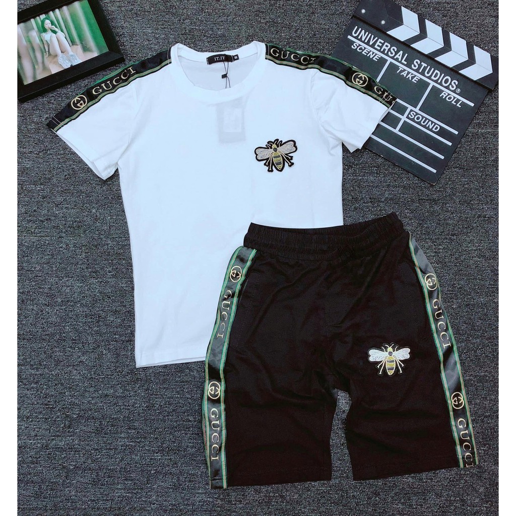 Đồ Bộ Nam, Bộ Thể Thao Nam Thêu Logo Ong Chạy Dây Phối GC BB19 < ! | BigBuy360 - bigbuy360.vn